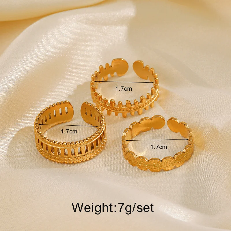 Gold Ring 1 Set