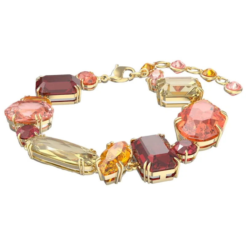 Swarovski Women's Bracelet - Gema Mixed Cuts Dazzling Multicolor Crystals | 5614451