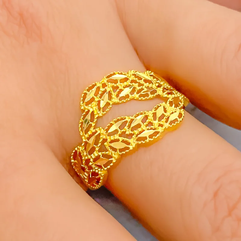 Majestic Refined 22k Gold Ring