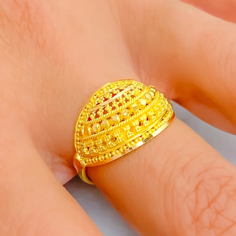 Tasteful Everyday 22K Gold Ring