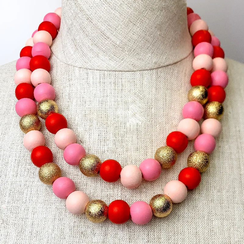 Feels Like Love Multi Strand Necklace