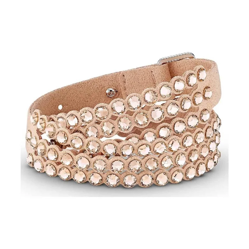 Swarovski Women's Bracelet - Power Rose Gold Tone Rhodium Plated Crystals | 5523022