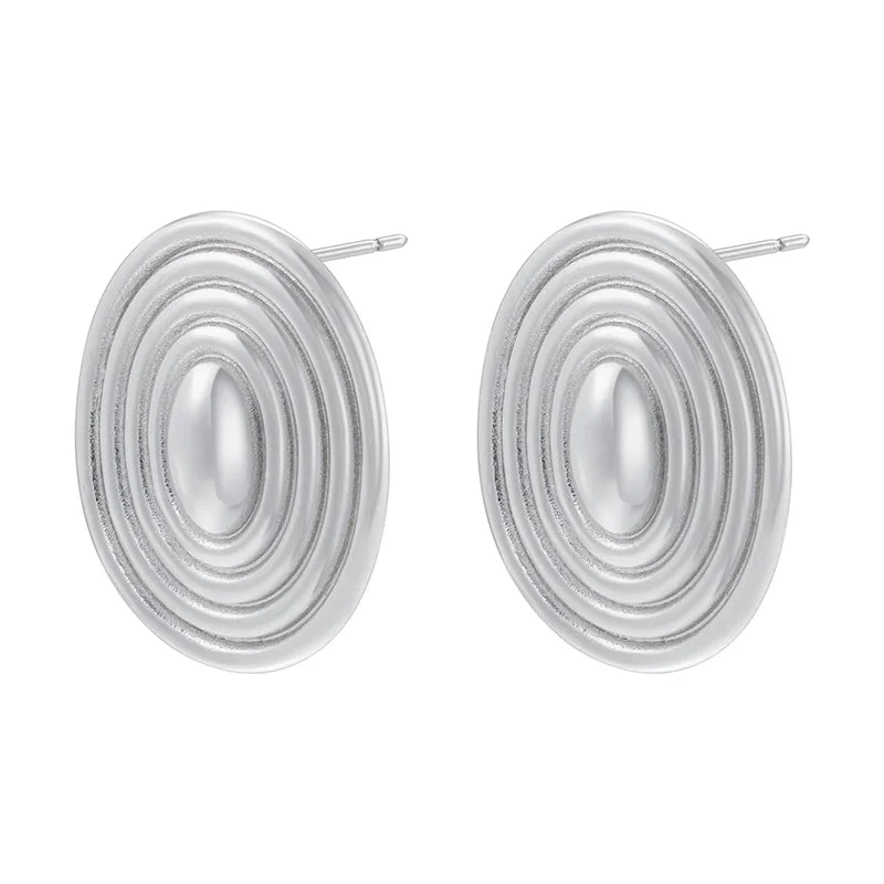 Ve1214 White Gold Color Screw Plate 1 Pair