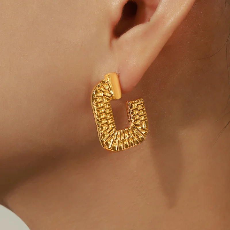 F444-Gold Earrings