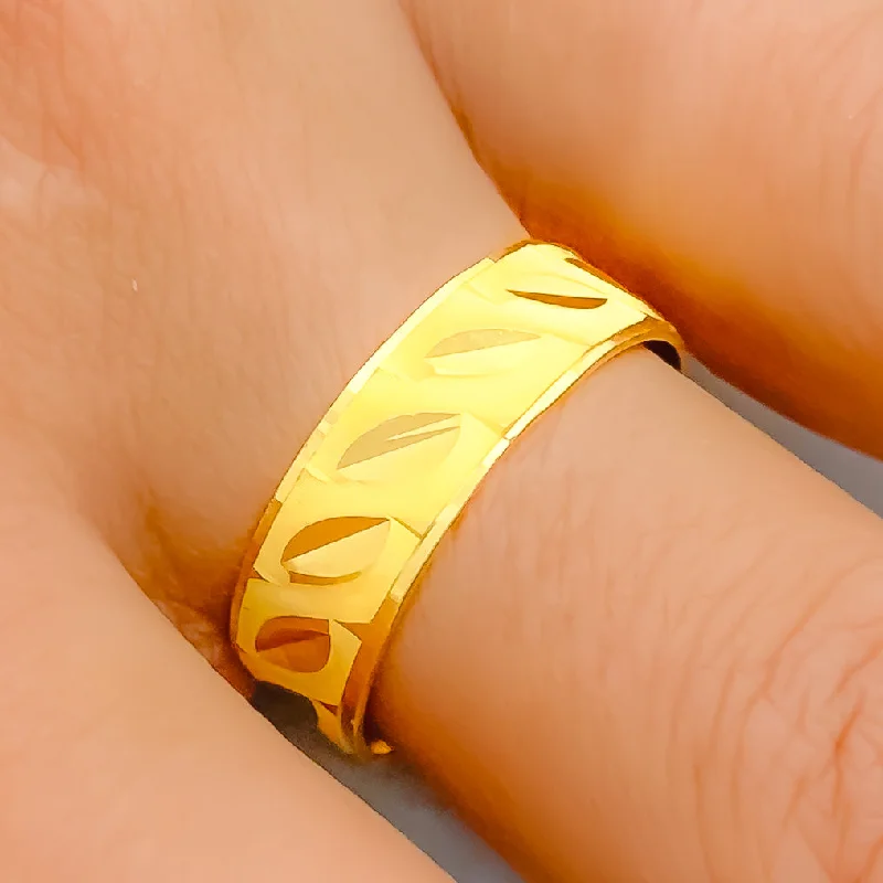 Tasteful Everyday 21k Gold Ring