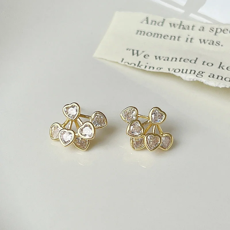 Gold Stud Earring