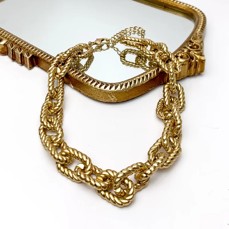 Gold Chain No. 3 Necklace