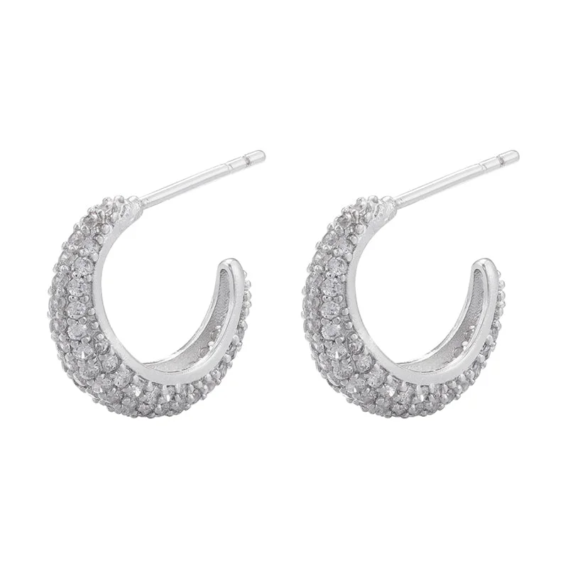 Ve943 White Gold Color 1 Pair