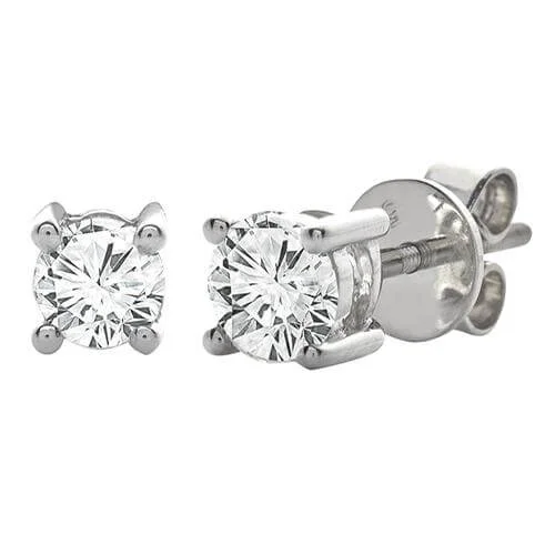 Stud Earrings for Teens-14K 0.60CTW DIAMOND SOLITAIRE STUD EARRINGS