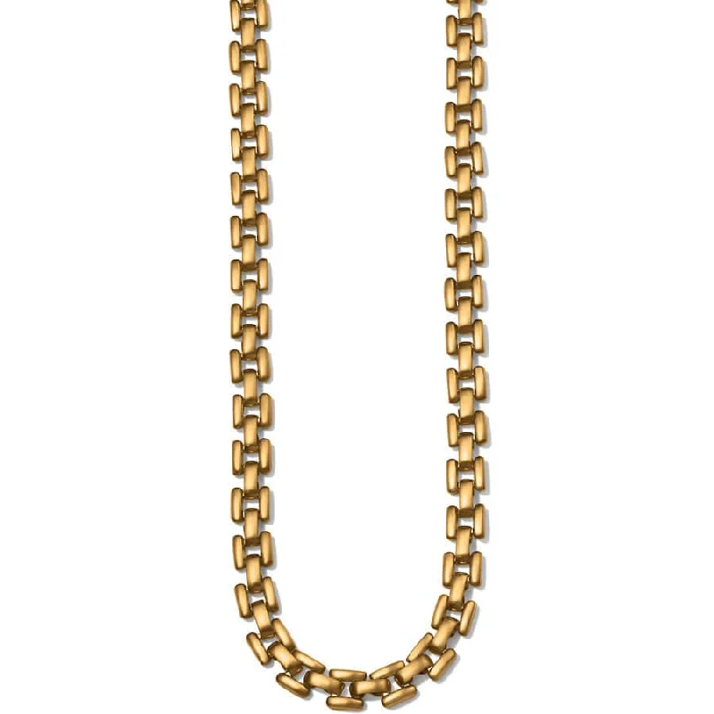 Brighton | Athena Gold Tone Chain Necklace