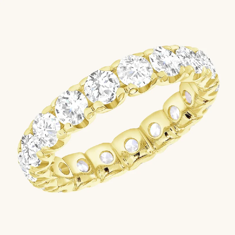 3.7mm Round Diamond Eternity Band