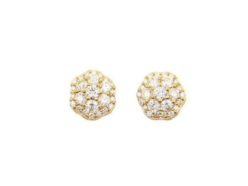 Pear Shaped Earrings-1.72CT Diamond Earrings