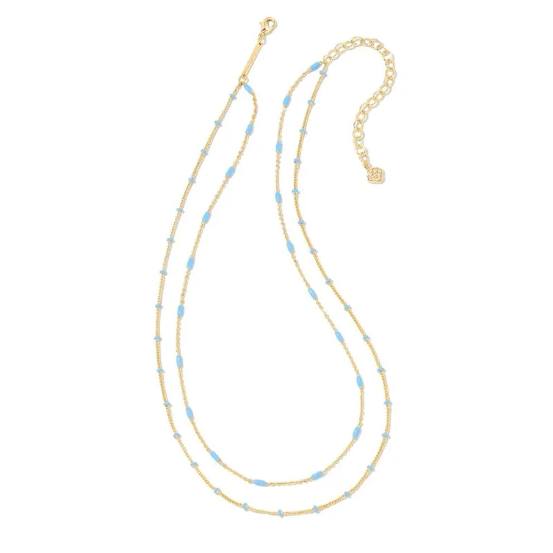 Kendra Scott | Dottie Multi Strand Necklace in Periwinkle