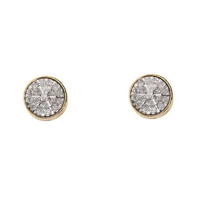 Stylish Drop Earrings-0.16CT Diamond Earrings