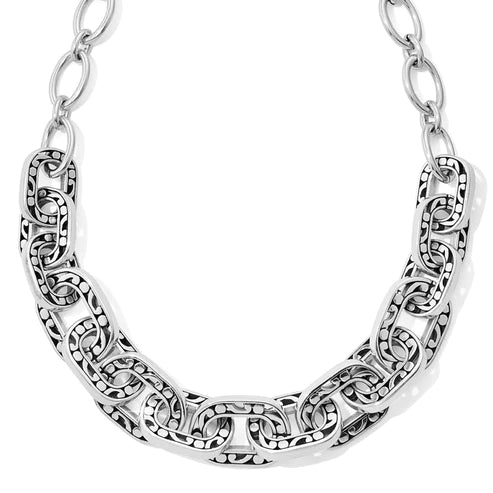 Brighton | Contempo Linx Necklace in Silver Tone