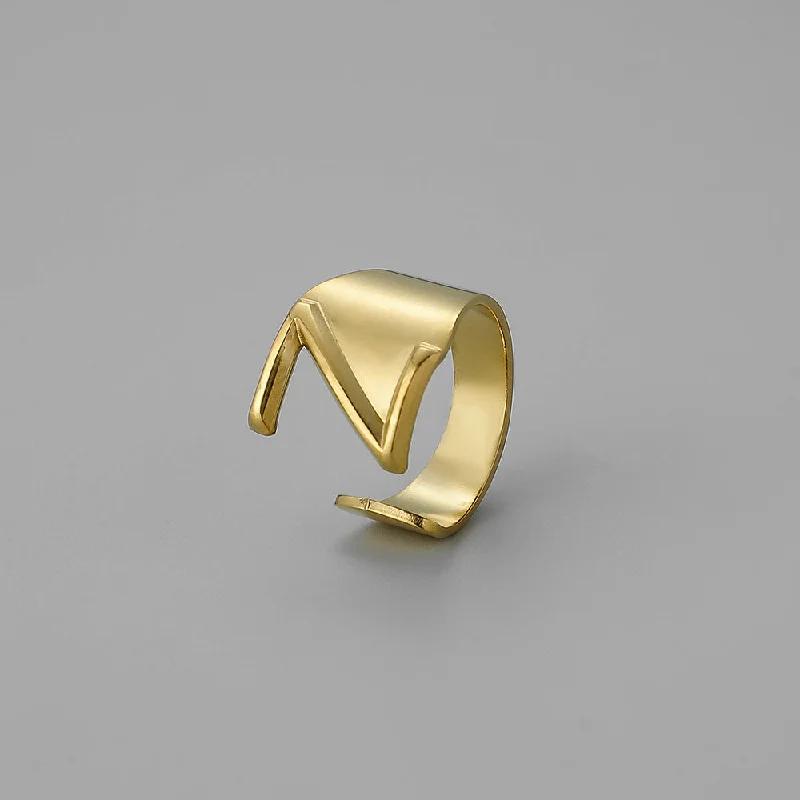 Gold Z Open Ring J382-26