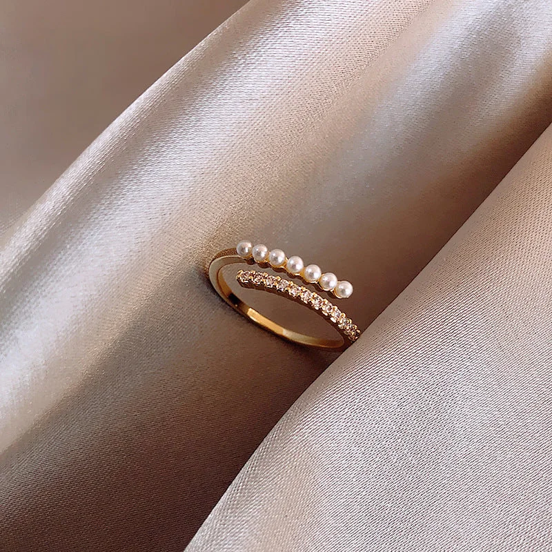 #19 Open Pearl Ring