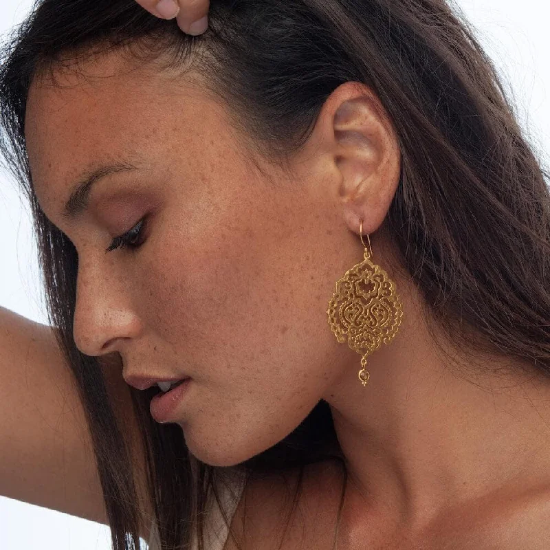 Classic Stud Earrings-Breath of Life Earrings • Citrine